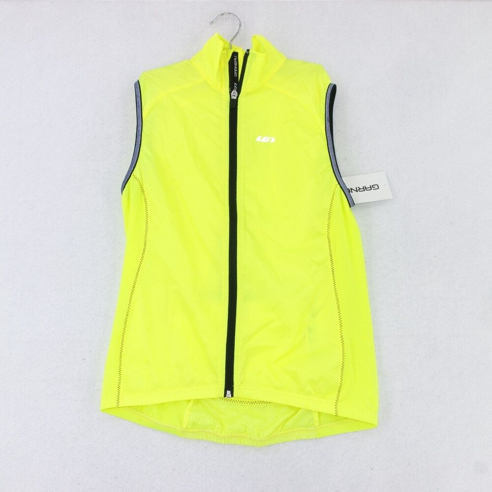 NEW Louis Garneau Women's Large Nova 2 Bike Vest Bright Yellow  Running Cycling